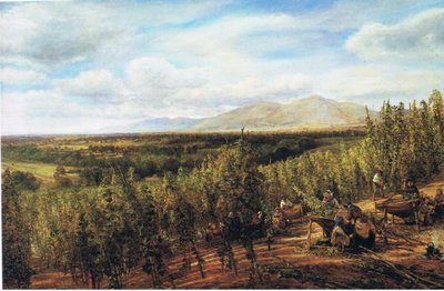 Los jardines de lúpulo de George Vicat Cole